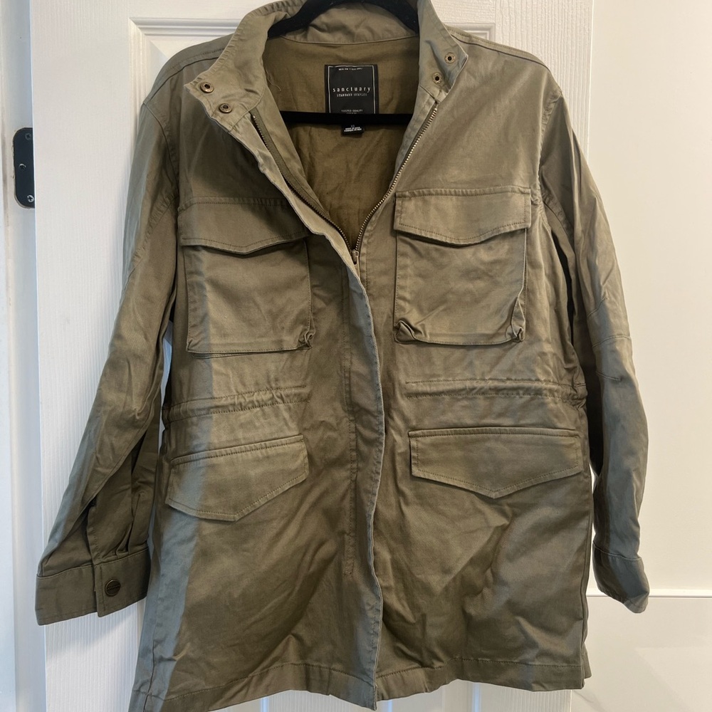 Sanctuary Olive Utility Jacket for Women